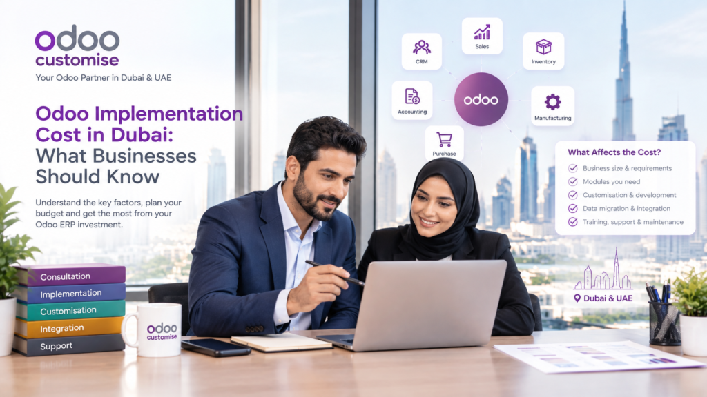 Odoo implementation cost guide for businesses in Dubai and the UAE